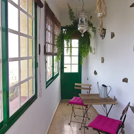Casa Canaria Con Vistas, En Semesterbostad La Orotava